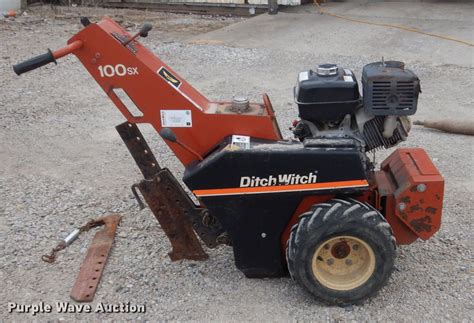 Ditch Witch 100SX vibratory plow has sold in Ozark, Missouri for $2365. . Ditch witch 100sx price